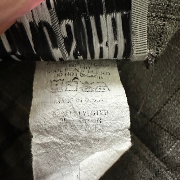 Vintage SPRING STREET Pants Womens 8 Brown Plaid Flare Trouser Retro Y2K Preppy - Picture 5 of 12